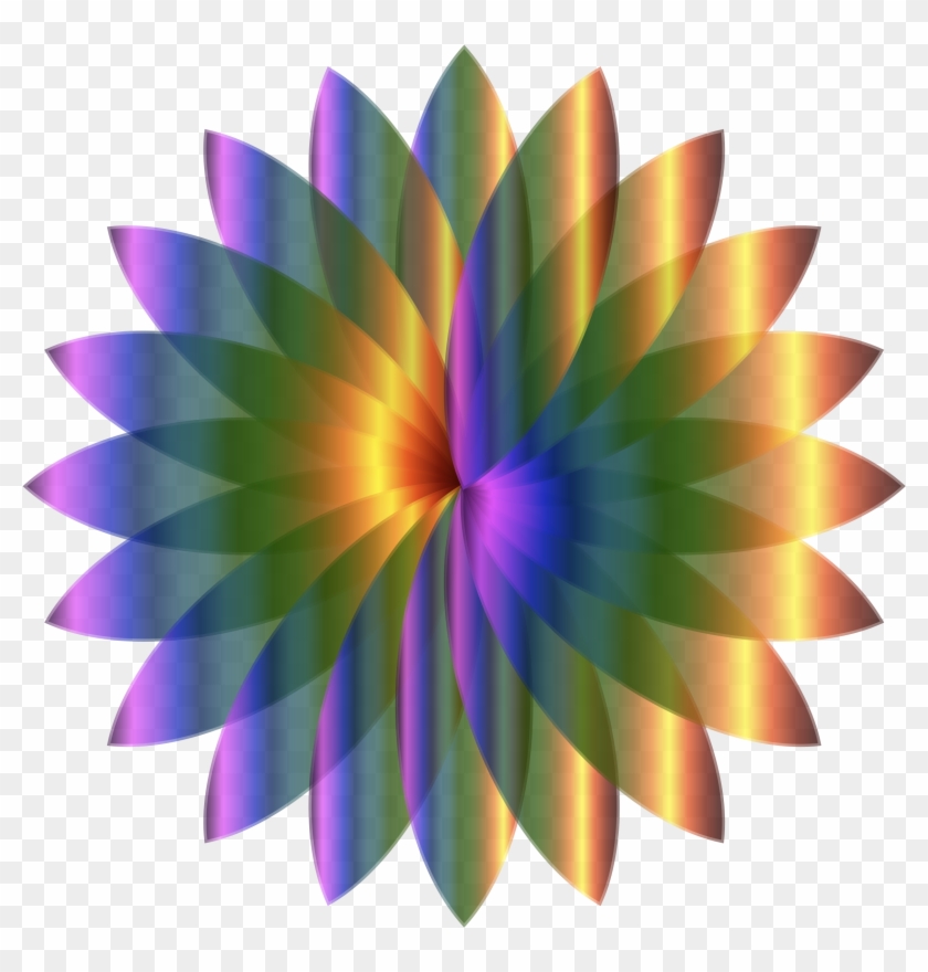 Iridescent Lotus - Graphic Design #142462