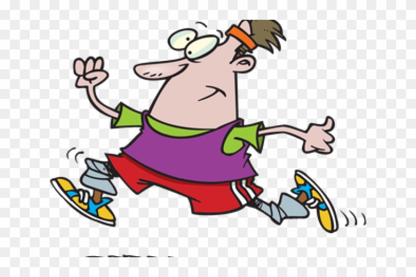 Exercise Cartoon - Cartoon Jogging #142575