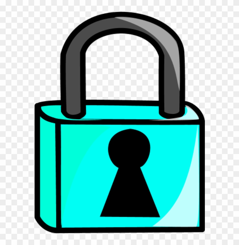 Vector Clip Art - Lock Clipart #142599