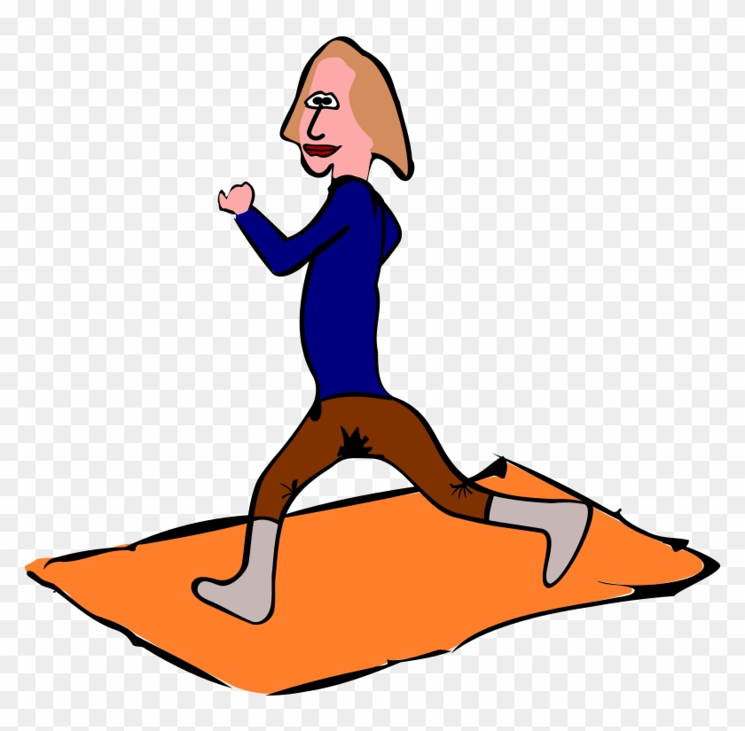 Clipart Exercising Woman - Clip Art #142650