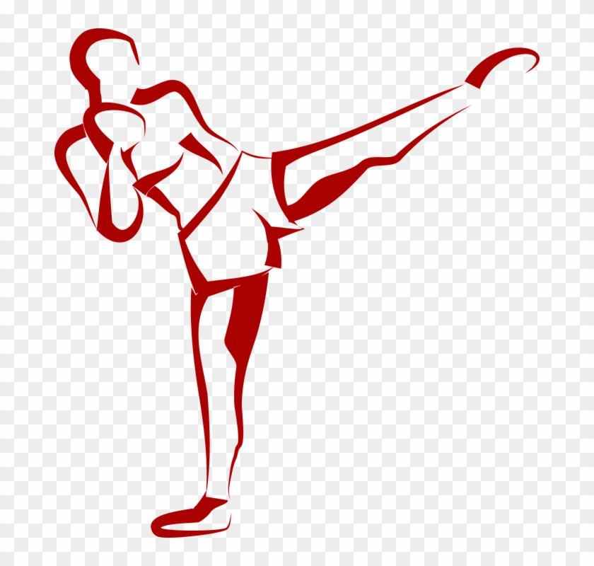 Fitness Kick Kick Boxer Kick Boxing Martial Arts - Imagenes De King Boxing Animadas #142772