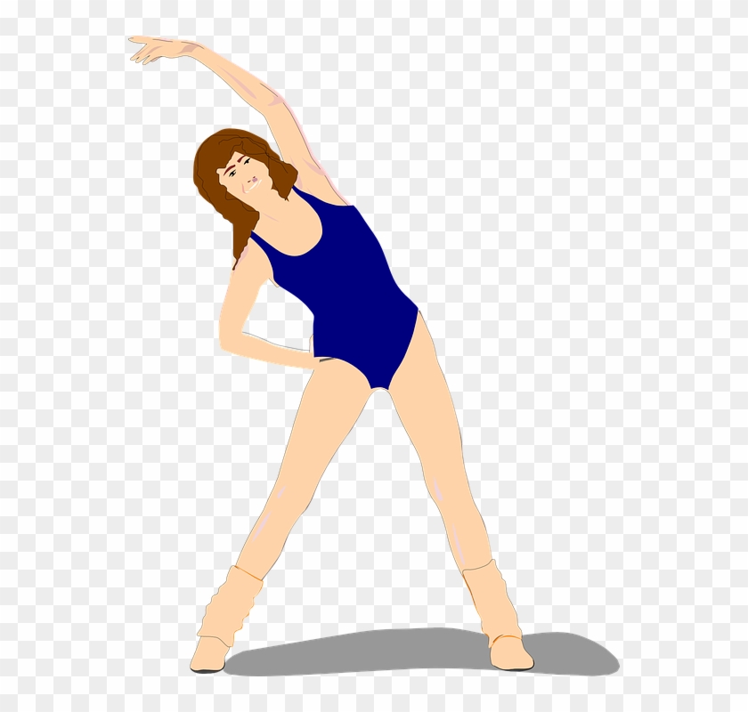 Woman Exercising Female Fitness Exercise Active - Women Exercising Animated #142775