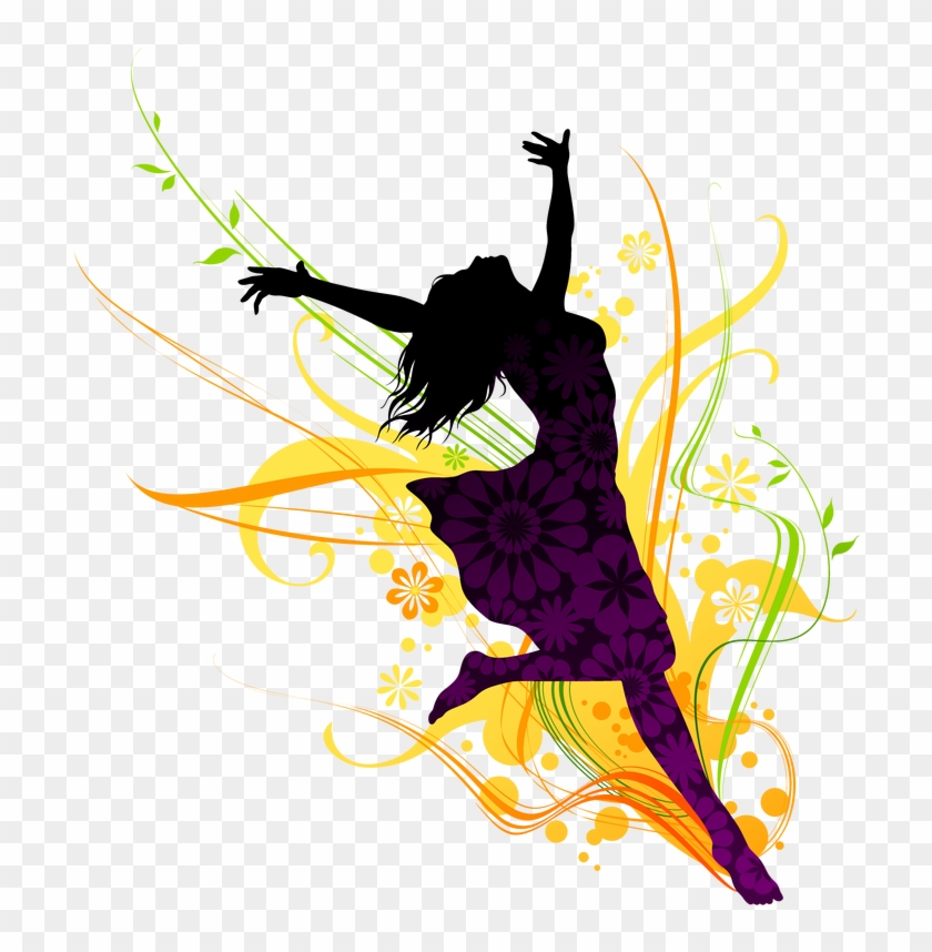 Dance And Fitness - Dancing Girl #142778