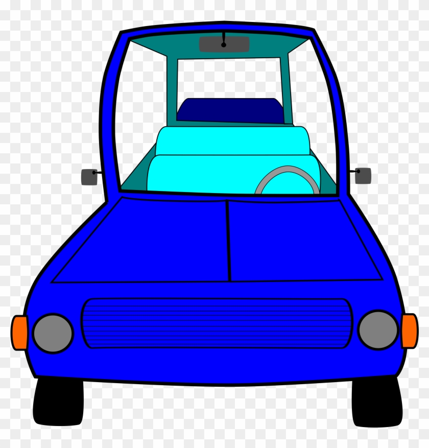 Cartoon People Exercising - Cartoon Car Front Png #142854