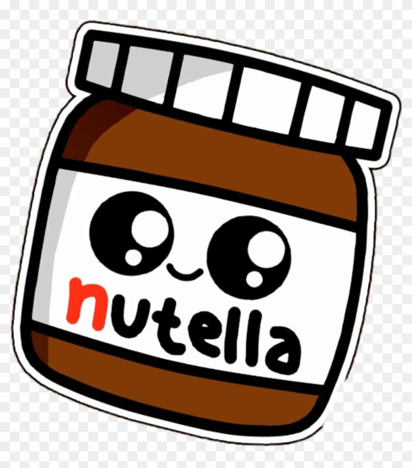 Popular And Trending Nutella Stickers On Picsart - Nutella Kawaii #142885