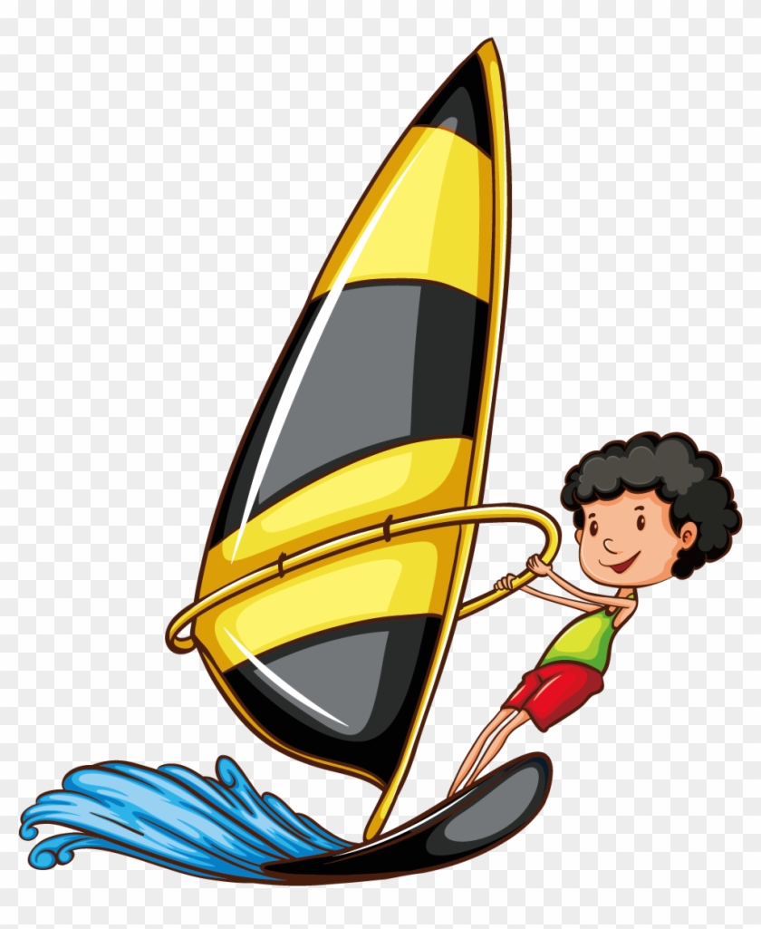 Sport Water Skiing Clip Art - Sport Water Skiing Clip Art #143014