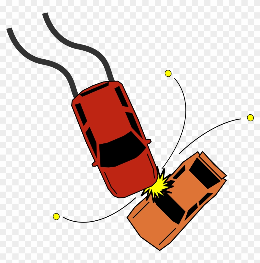 Disaster Clipart Animated - Cartoon Car Accident Gif #143104