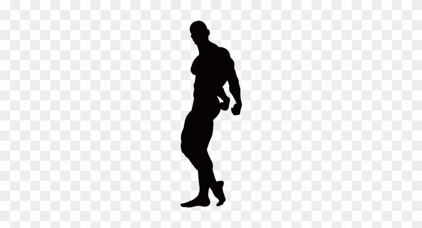 Fitness Centre Bodybuilding Physical Exercise Clip - Fitness Silhouette Vector #143163