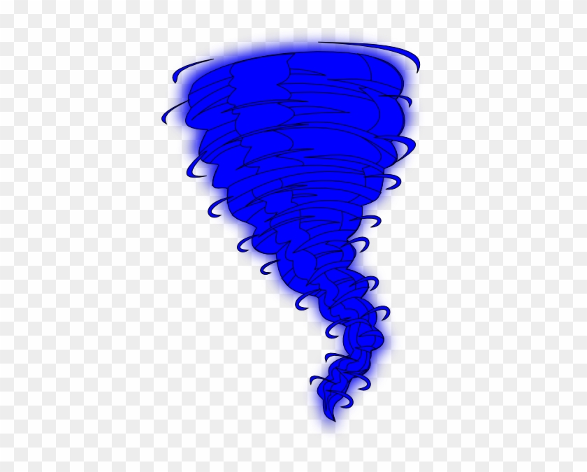 Download - Blue Tornado Clipart #143204