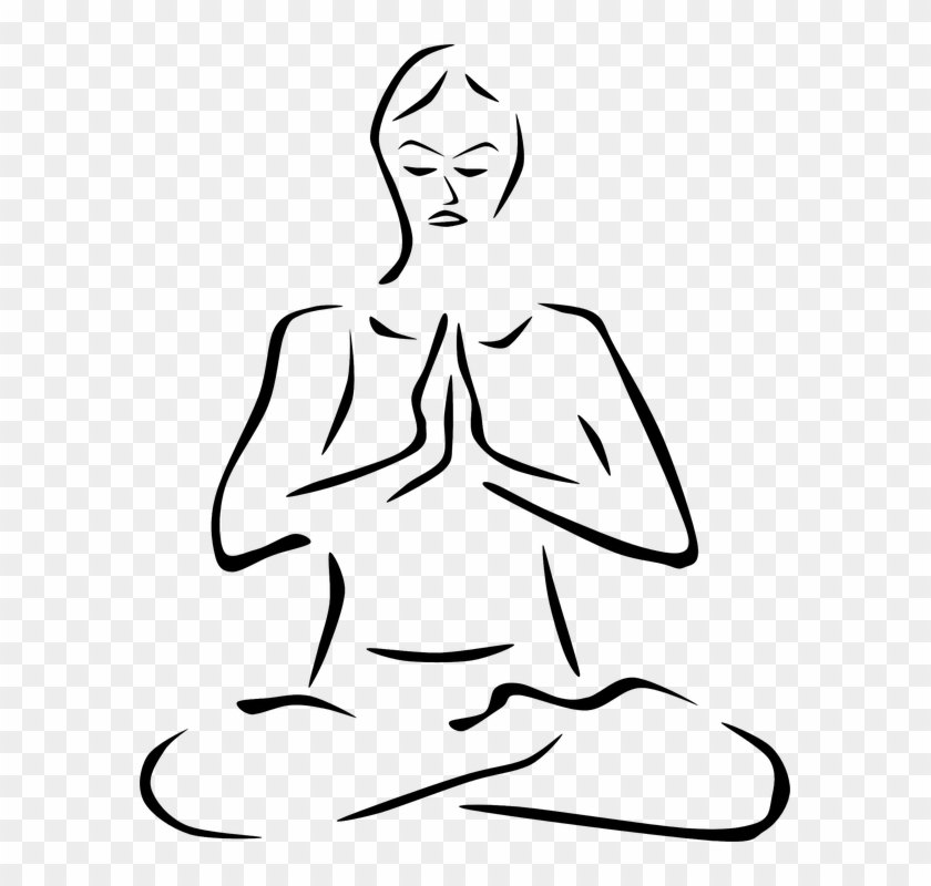 Meditation Yoga Posture Asana Exercise Position - Yoga Clip Art #143208