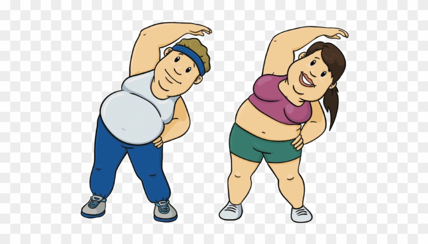 Fun Couples Dates Involving Exercise - Lack Of Exercise Cartoon #143660