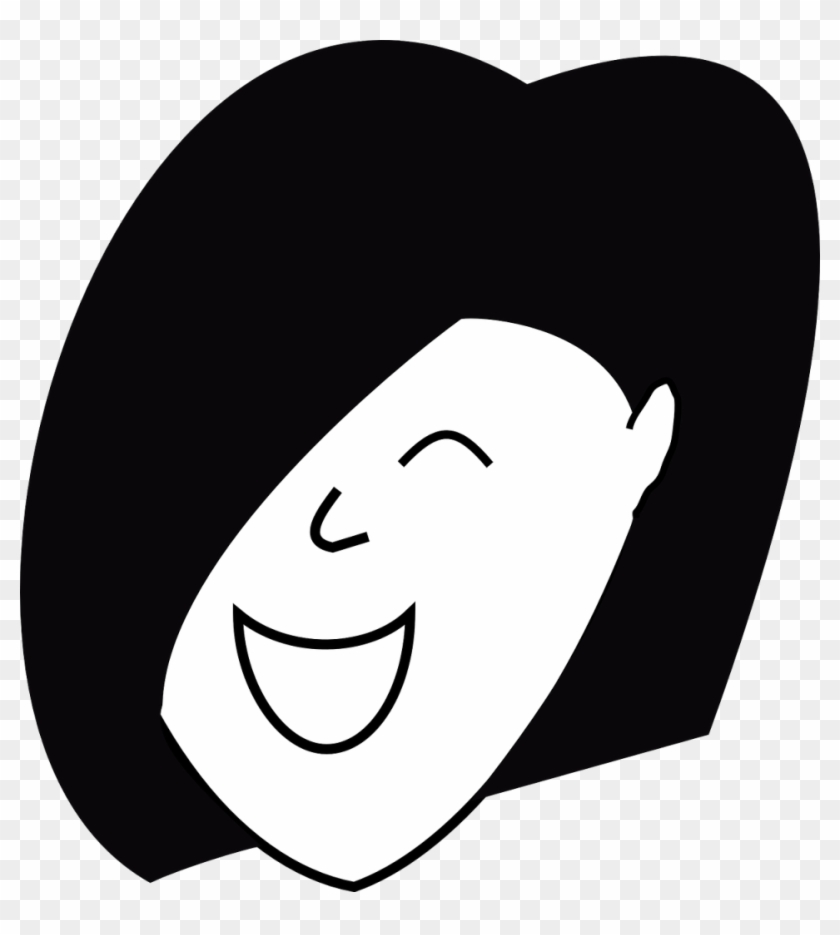 Happy Woman Clipart - Happy Human Clipart Face #143772