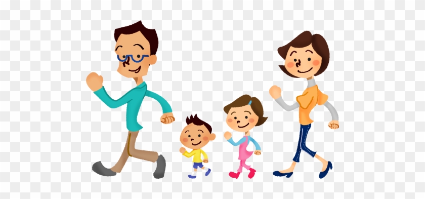 Family Walking - Familias De Tres Generaciones #143919