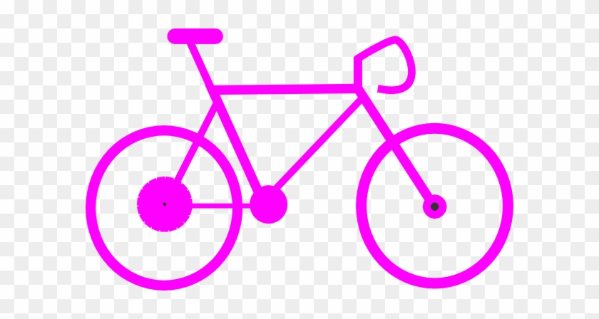 Pink Bike Clip Art #143982