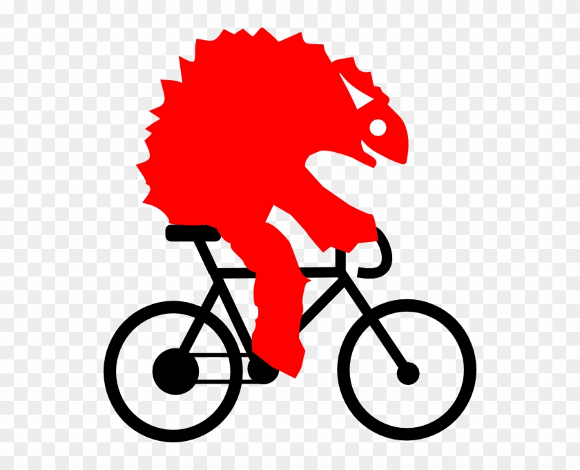 Biking Alot Clip Art - Fixed Gear Bike Clip Art #143990