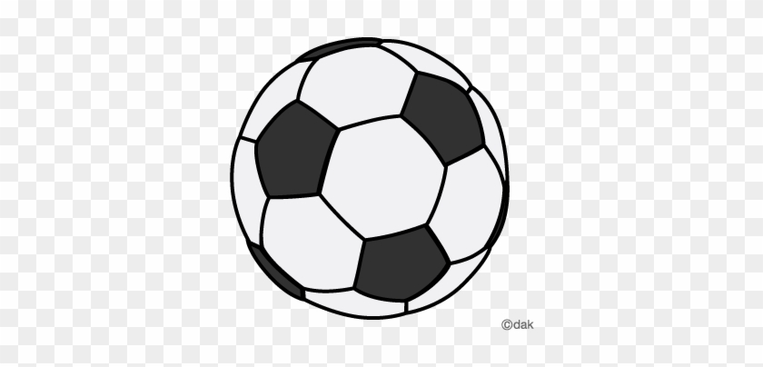 Simple Soccer Ball Clipart Black And White Soccer Ball - Soccer Ball Clip Art Free Vector #144239