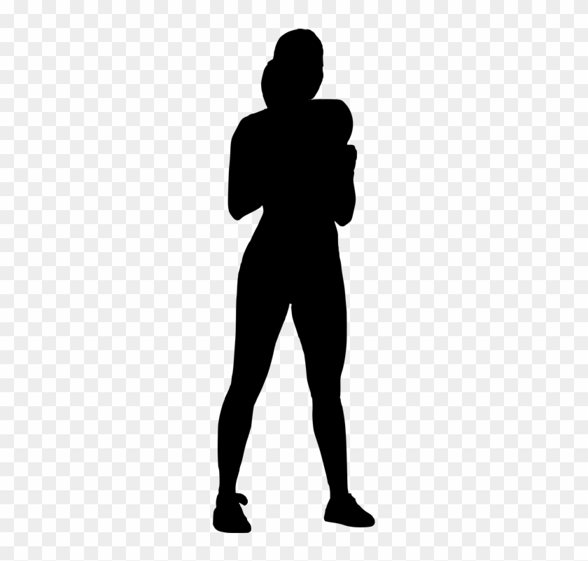 Silhouette Crossfit Crouching Exercising Squatter - Man Squatting Png Silhouette #144315