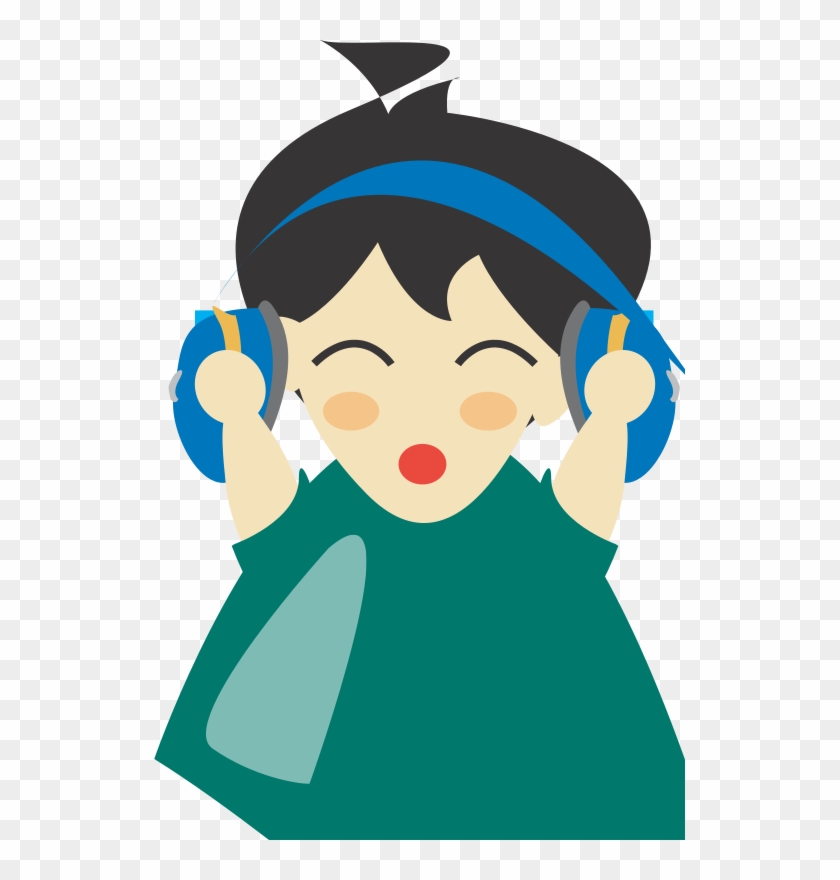 Free Boy With Headphone4 - Girl With Headphone Green Mugs #144380
