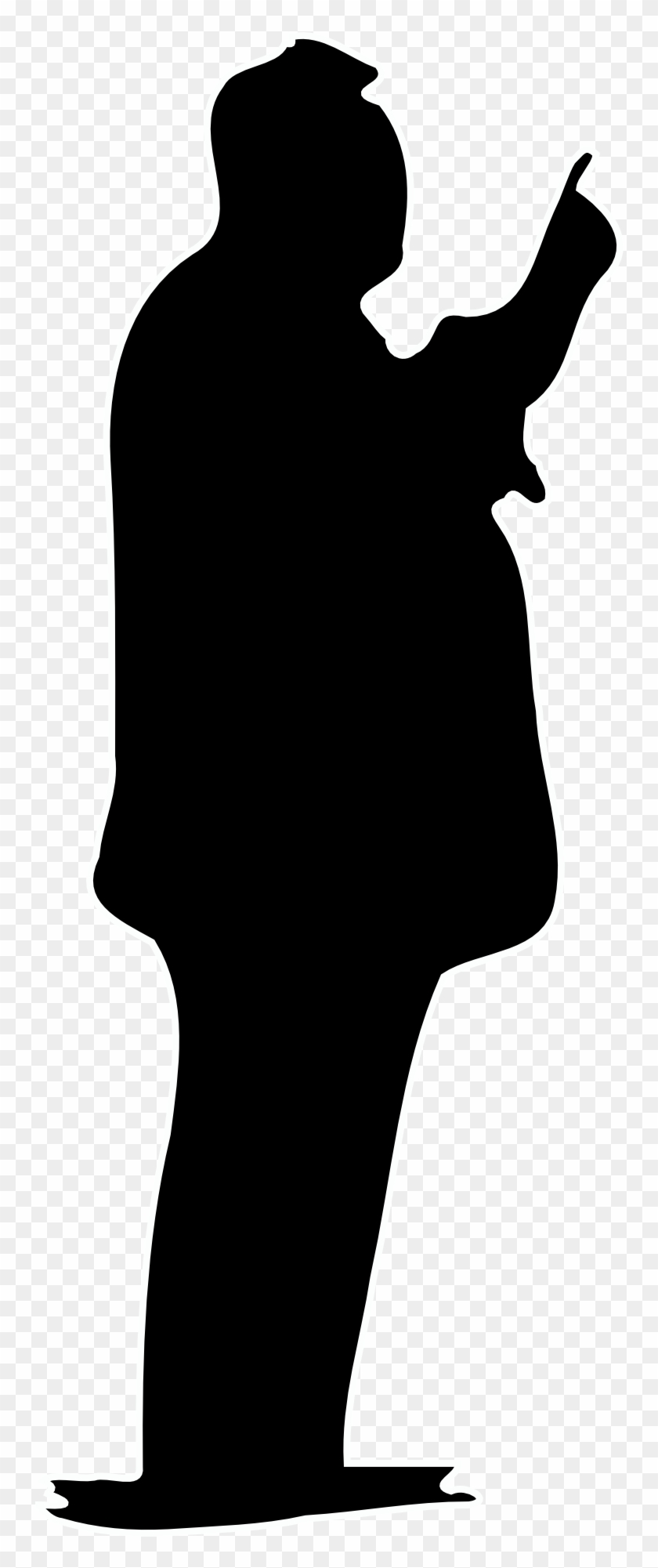 James Bond Silhouette Clip Art - Male Secret Agent Silhouette #144433