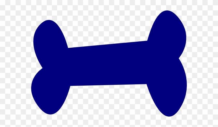 Dog Bone Clip Art At Vector Clip Art - Blue Dog Bone Clipart #144442