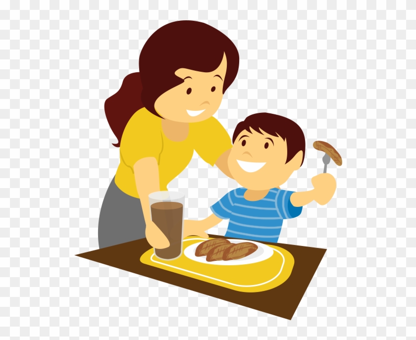 In Order To Stay Active, Children Should Be Fueled - Children Food Clipart Png #144470