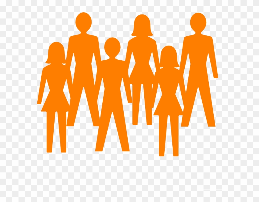 Sccpeople 2 Clip Art - People Orange Clip Art #144605