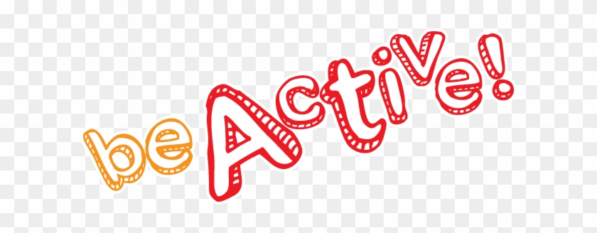 Be Active - Clip Art Physical Activity #144609