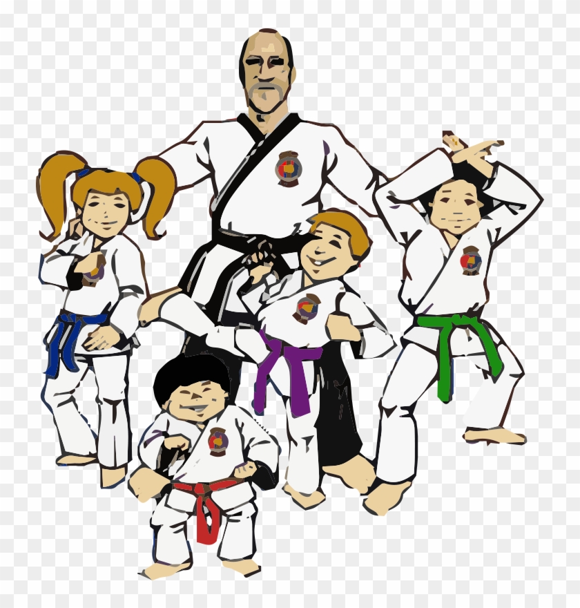 Karate Teacher Clipart #144644