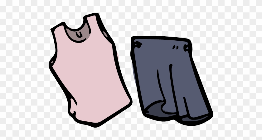 Gym Clothes - Gym Clothes Clip Art #144736