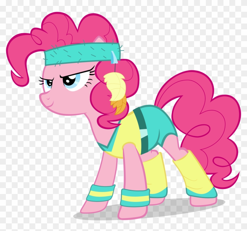 80s Aerobics Artist My Little Pony Pinkie Pie Dress Free Transparent PNG Clipart Images Download