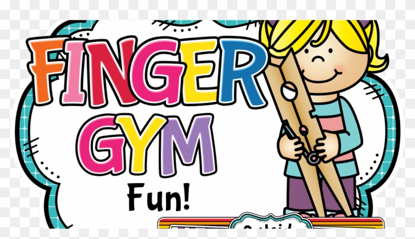 Finger Gym Fun - Fine Motor Skills Clipart #144783