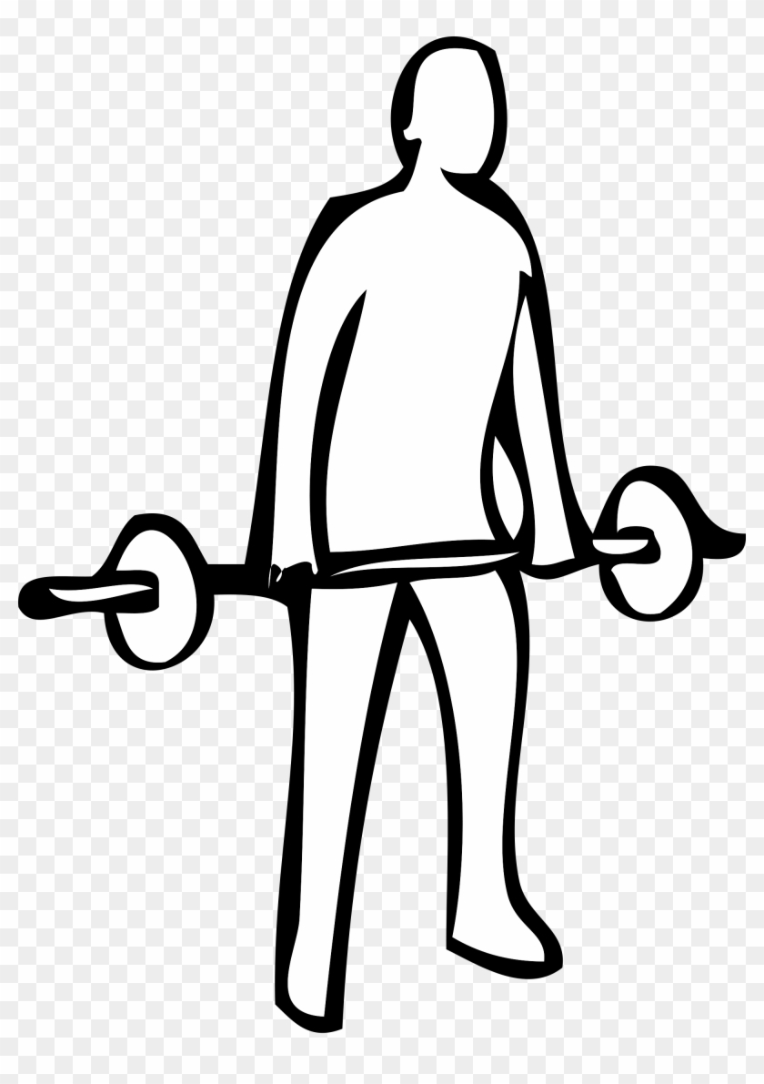 2000px Sport Stacco02 Svg - Lifting Weights Drawing #144866