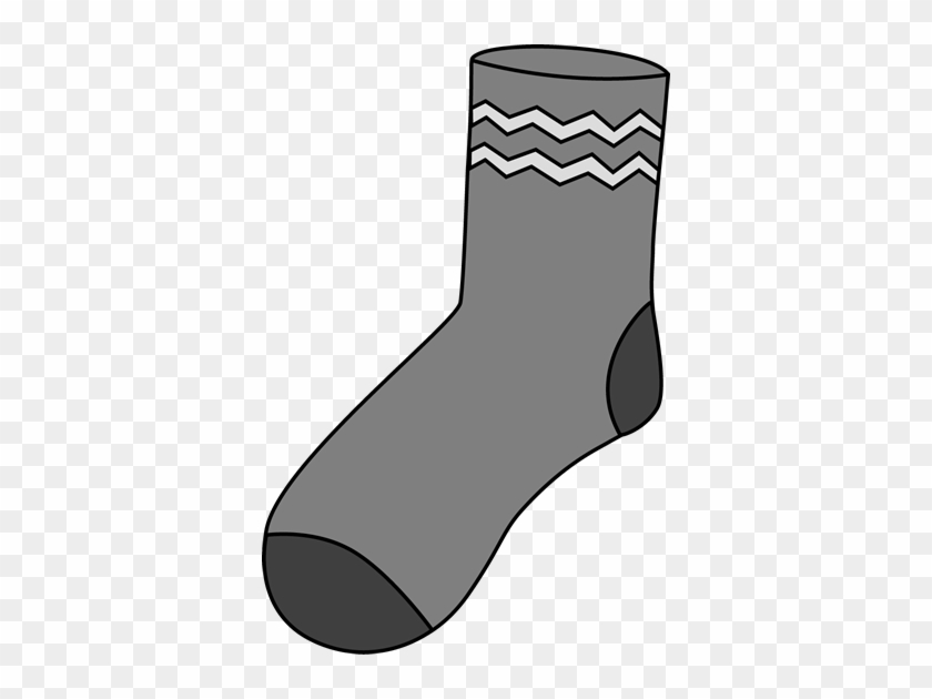 Gray Sock - Sock Clipart Transparent #145226