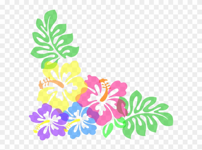 Luau Wallpaper - Clip Art Hawaiian Flower #145446