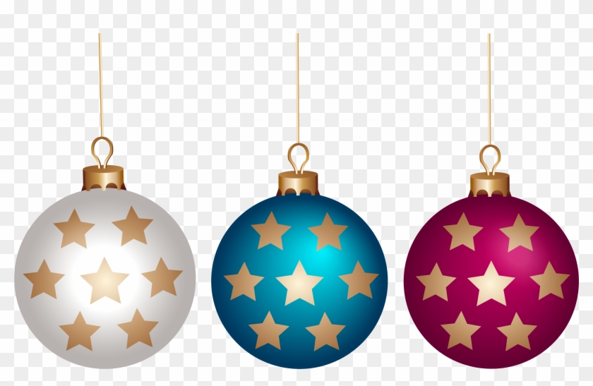 Christmas Ball Set Png Clip Art - Clip Art #145728