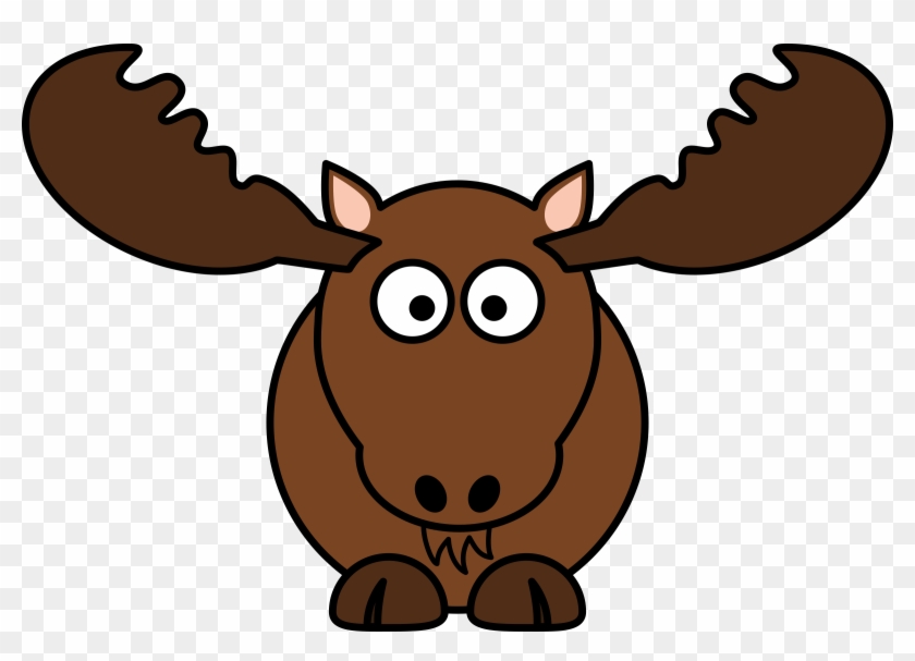 Clipart - Moose Cartoon #145724