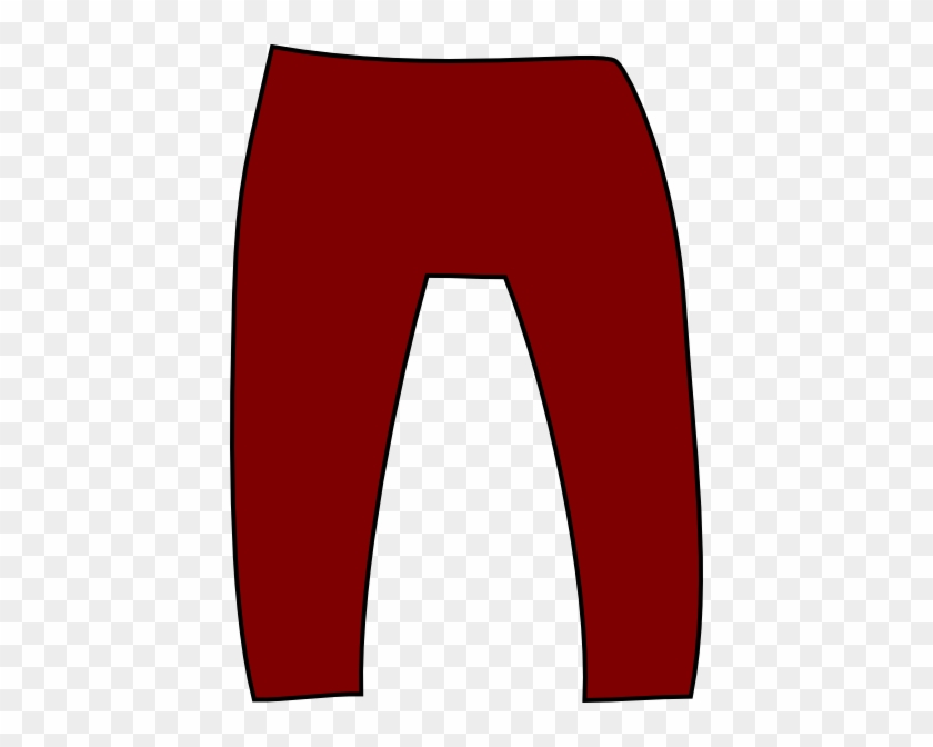 Blue Pants Clipart - Red Pants Clipart #145787