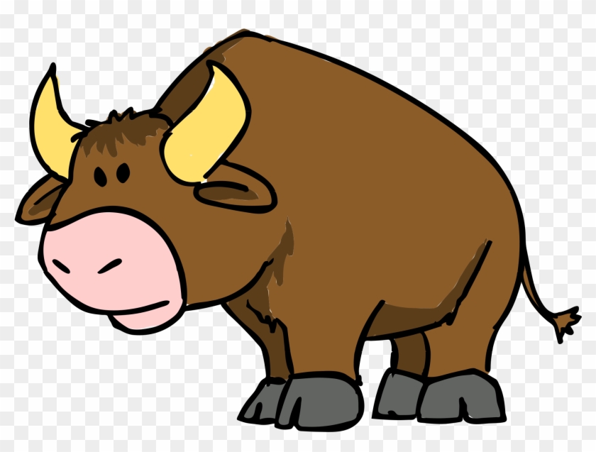 Free To Use Public Domain Bull Clip Art - Bull Cartoon #145788