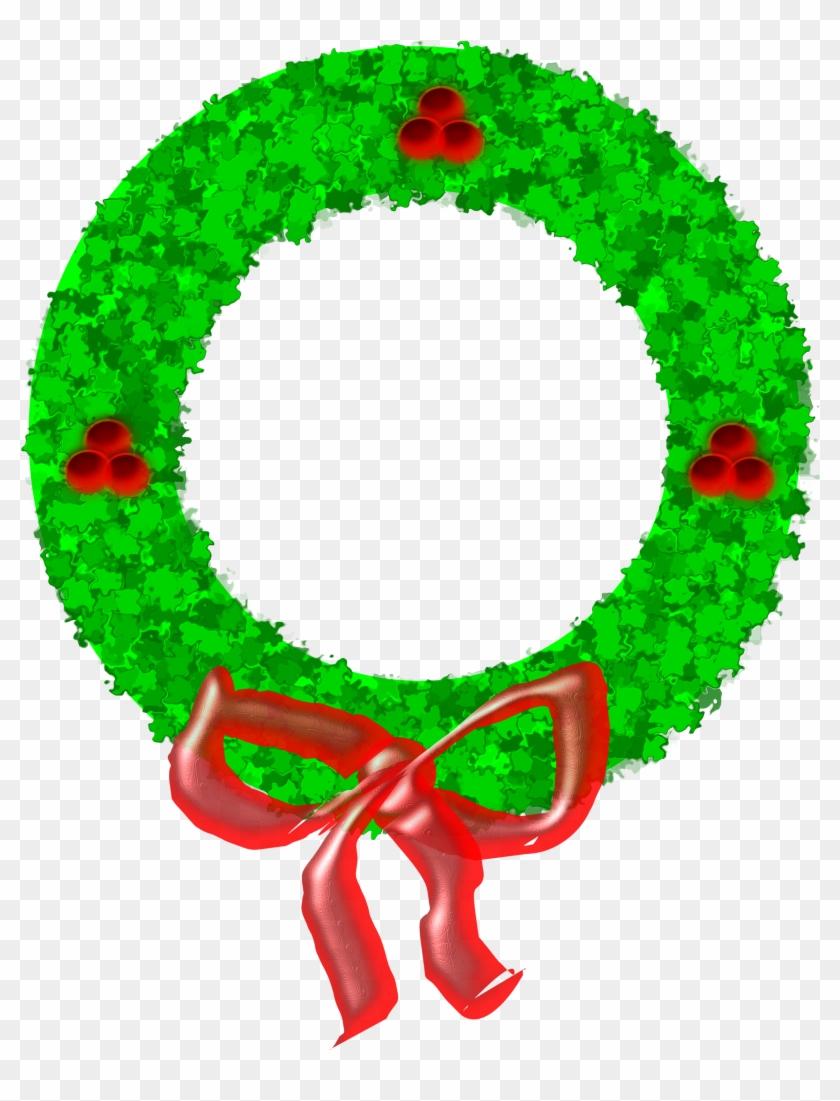 Clipart Christmas Garland - Vong Hoa Giang Sinh #145872