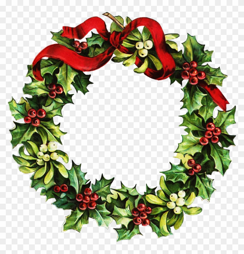 Christmas Wreath Clip Art - Christmas Wreath Clip Art #145952