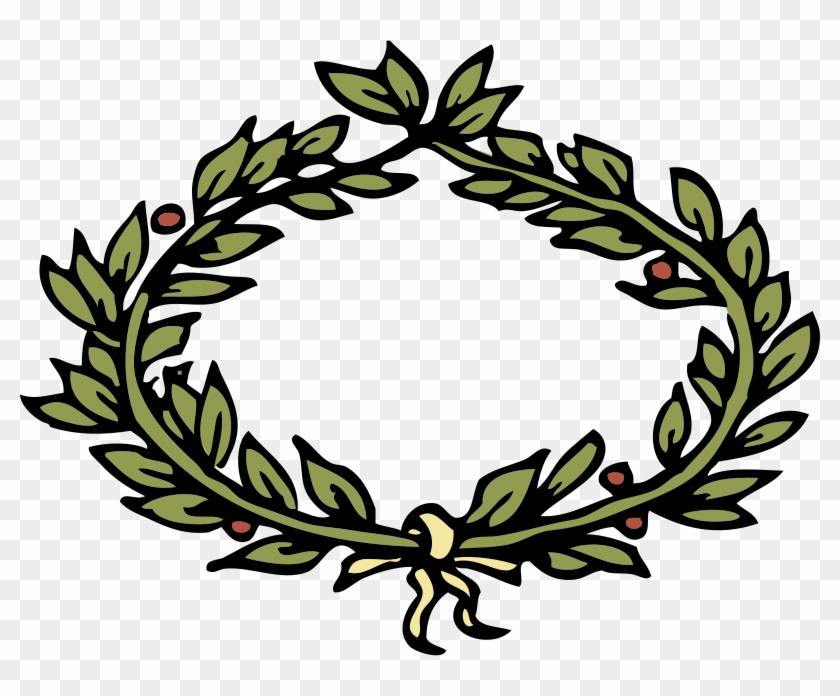 Free Wreath Free Laurel Crown - Leaves Crown Clipart #145962