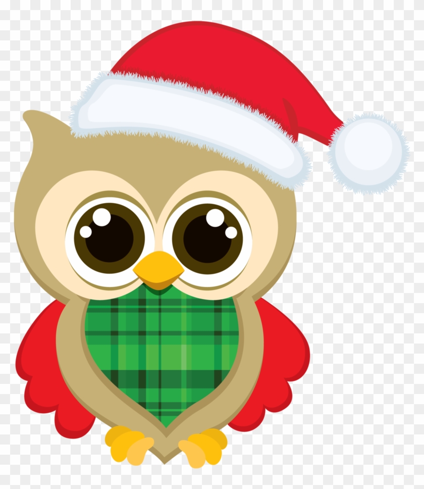 Images Of Owls Clipart - Cute Owl Christmas Clip Art #146147