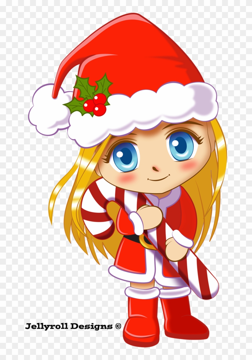 Christmas Chibi-art Trade With Loredanab By Jellyrolldesigns - Art #146215