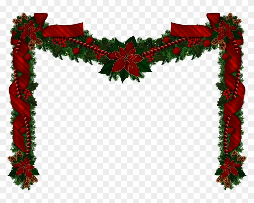 Christmas Garland Png Christmas Transparent - Christmas Garland Transparent Background #146742