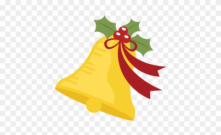 Christmas Bell Png Clip Art - Cute Christmas Bell Clipart #146811