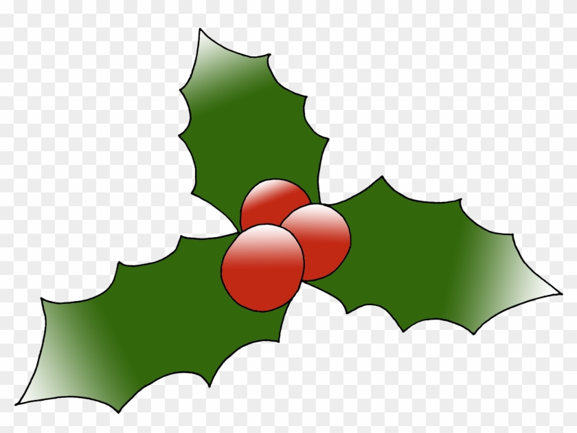 Free Christmas Clip Art - Hojas Verdes De Navidad #146899