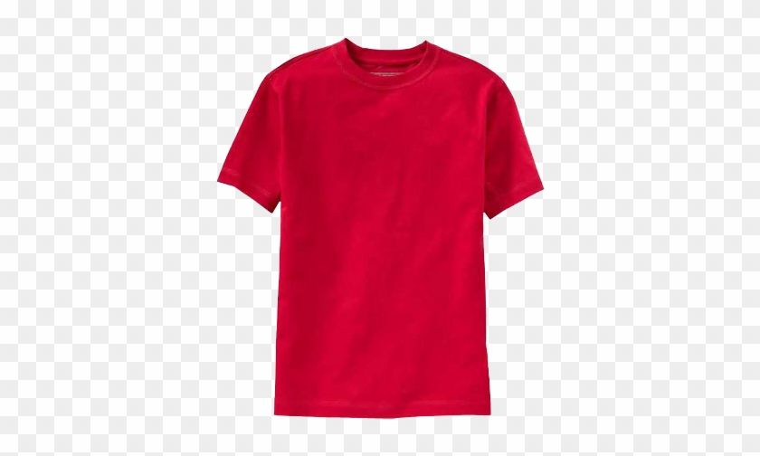 Boys Basic T-shirt - Red Ralph Lauren Shirt #769537