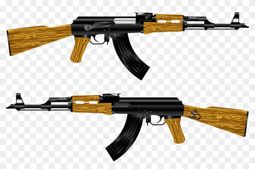 Clip Art Details - Ak 47 Silhouette #769590