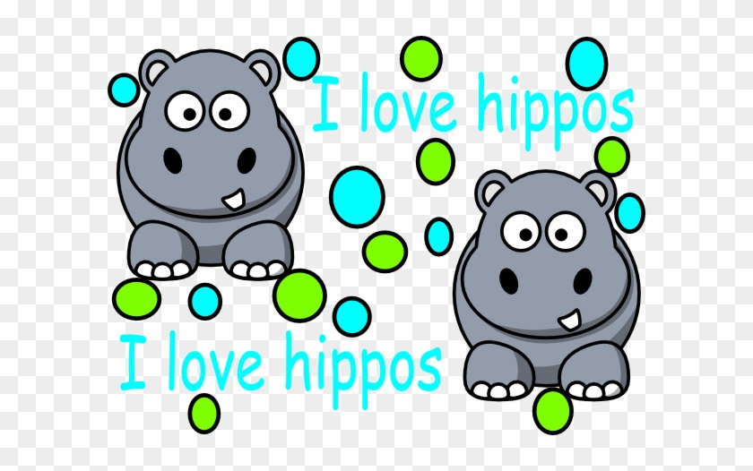 Hippos Clipart #769669