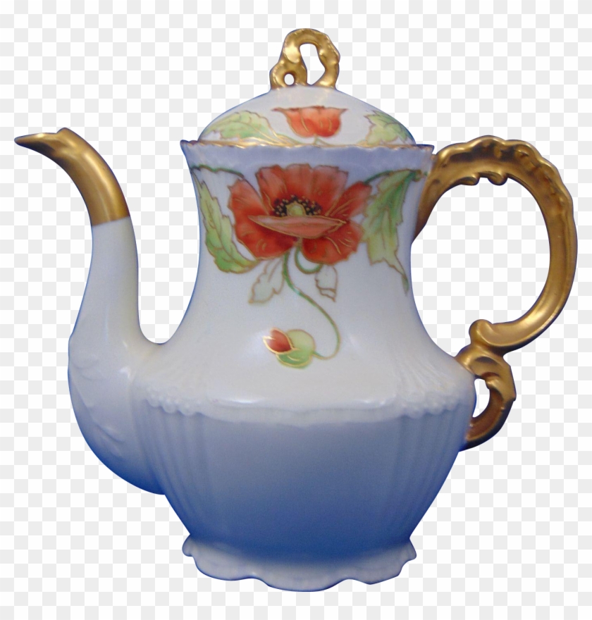 Offered For Purchase Is A Beautiful Jean Pouyat Limoges - Teapot #769674